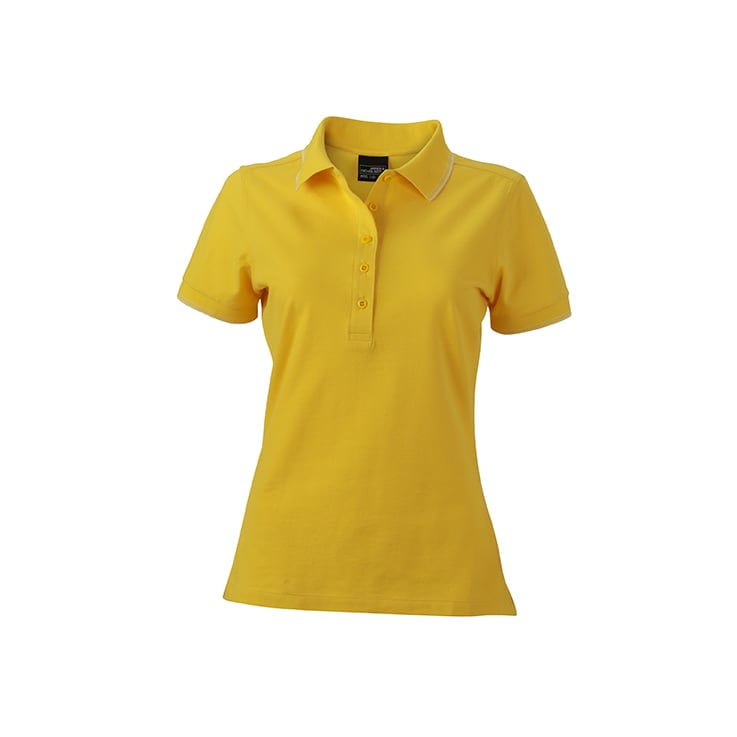 Sun Yellow - Damska koszulka polo JN985