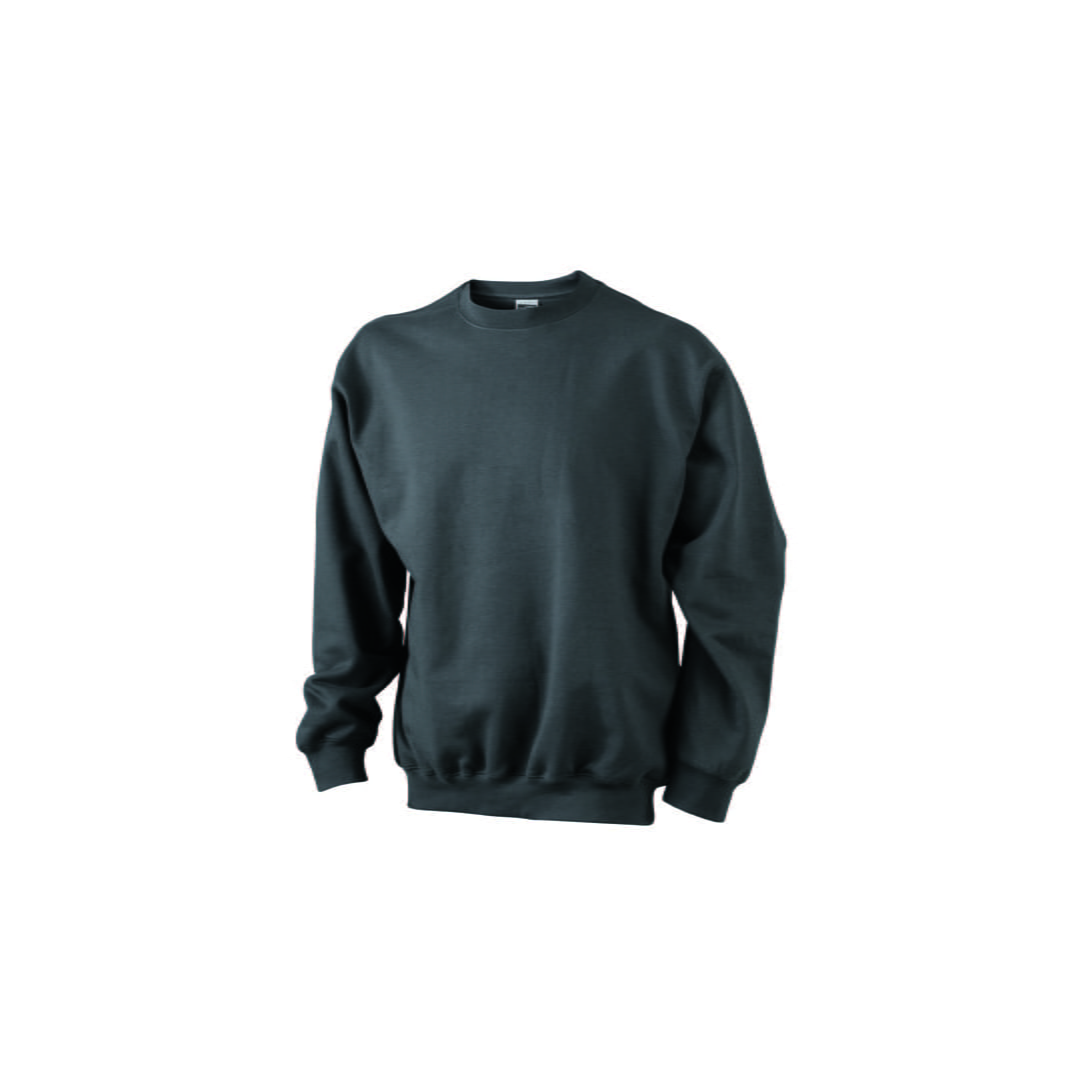 Graphite (Solid) - Bluza Crewneck Heavy