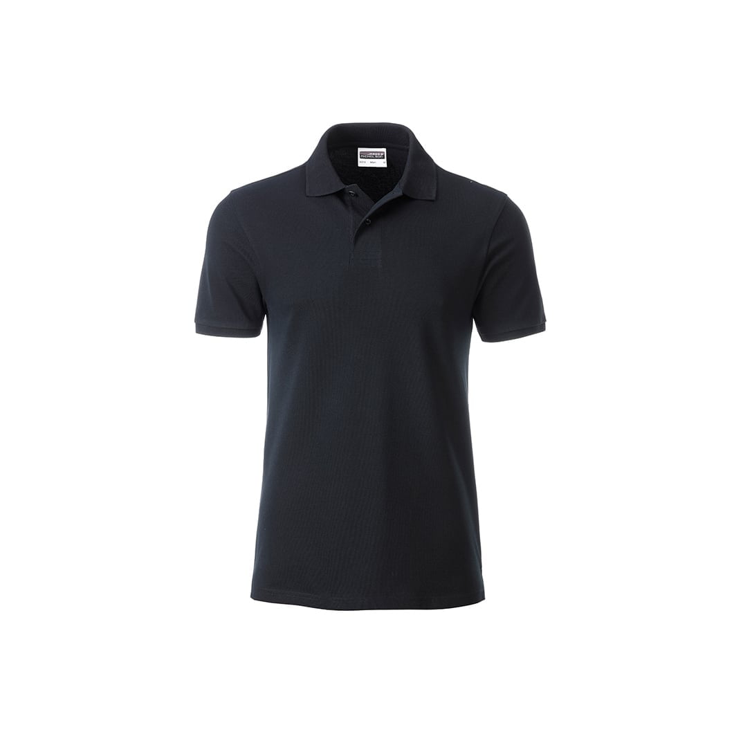 Black - Męska koszulka polo Basic