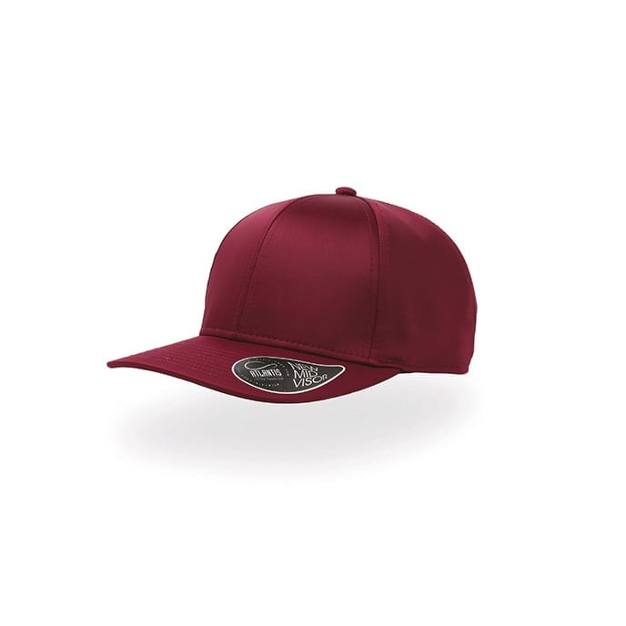 burgundy czapka reklamowa z logo