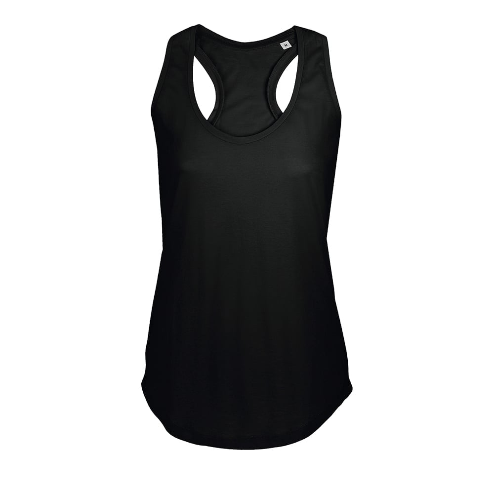 Black - Damski Tank Top Moka