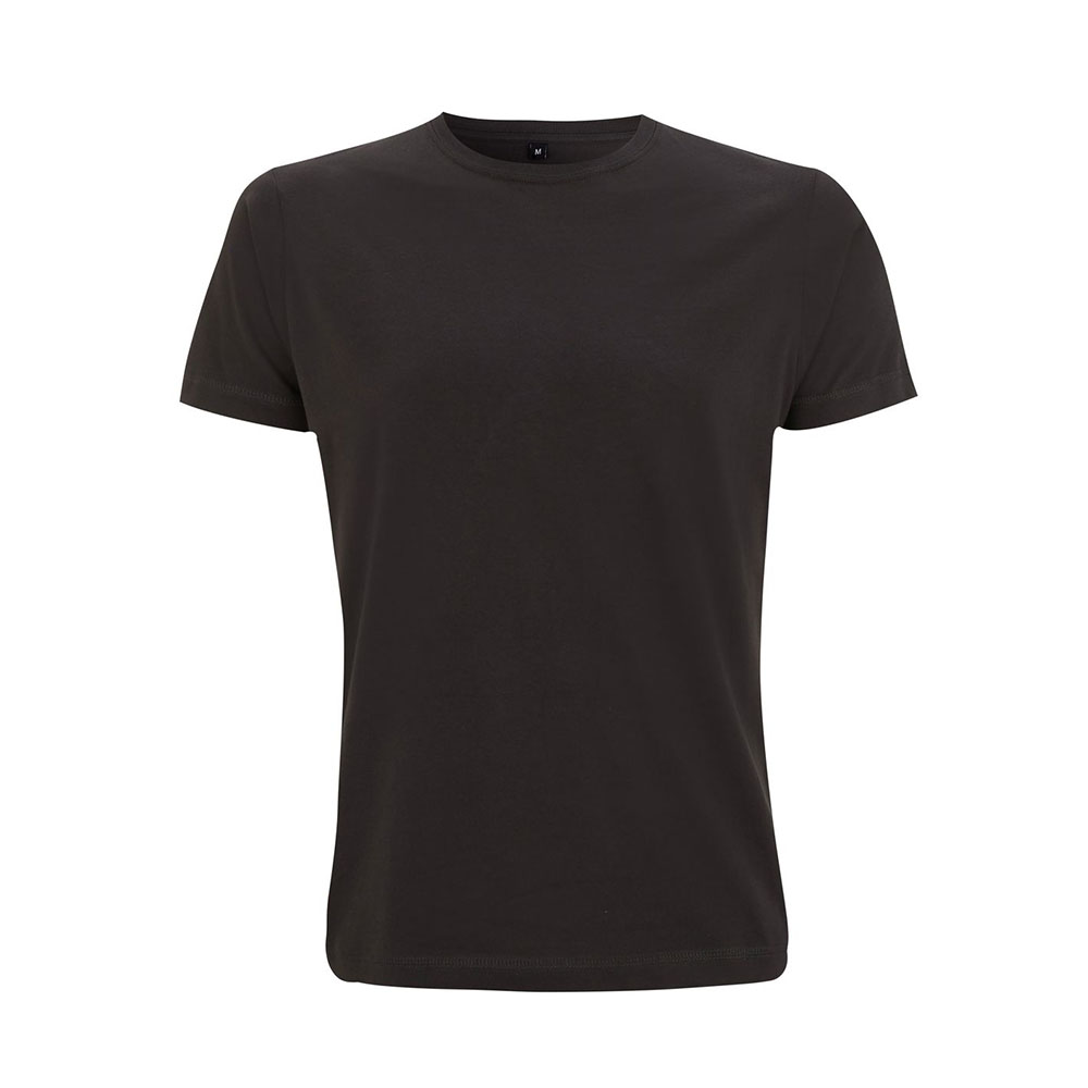 Ciemnobrązowy klasyczny organiczny t-shirt dla marki własnej - Continental Jersey T-shirt N03