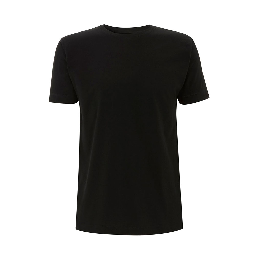 Czarny klasyczny organiczny t-shirt dla marki własnej - Continental Jersey T-shirt N03