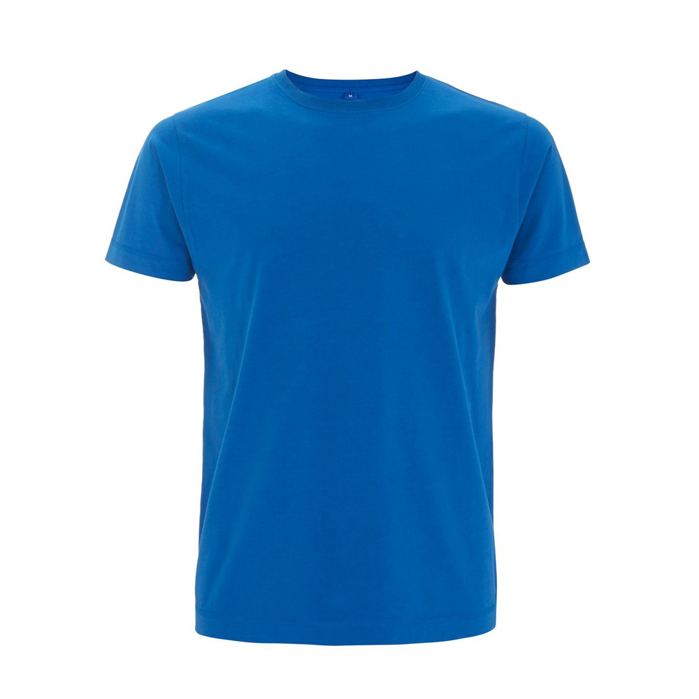 Niebieski klasyczny organiczny t-shirt dla marki własnej - Continental Jersey T-shirt N03
