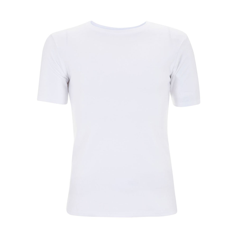 Biały klasyczny organiczny t-shirt dla marki własnej - Continental Jersey T-shirt N03