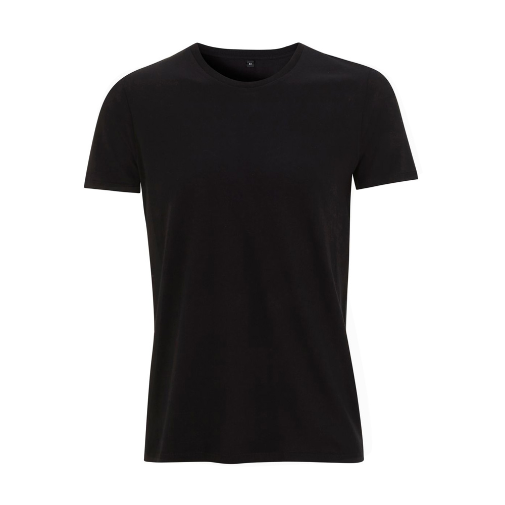 BL - Black - T-shirt Unisex Slim Cut Jersey N18