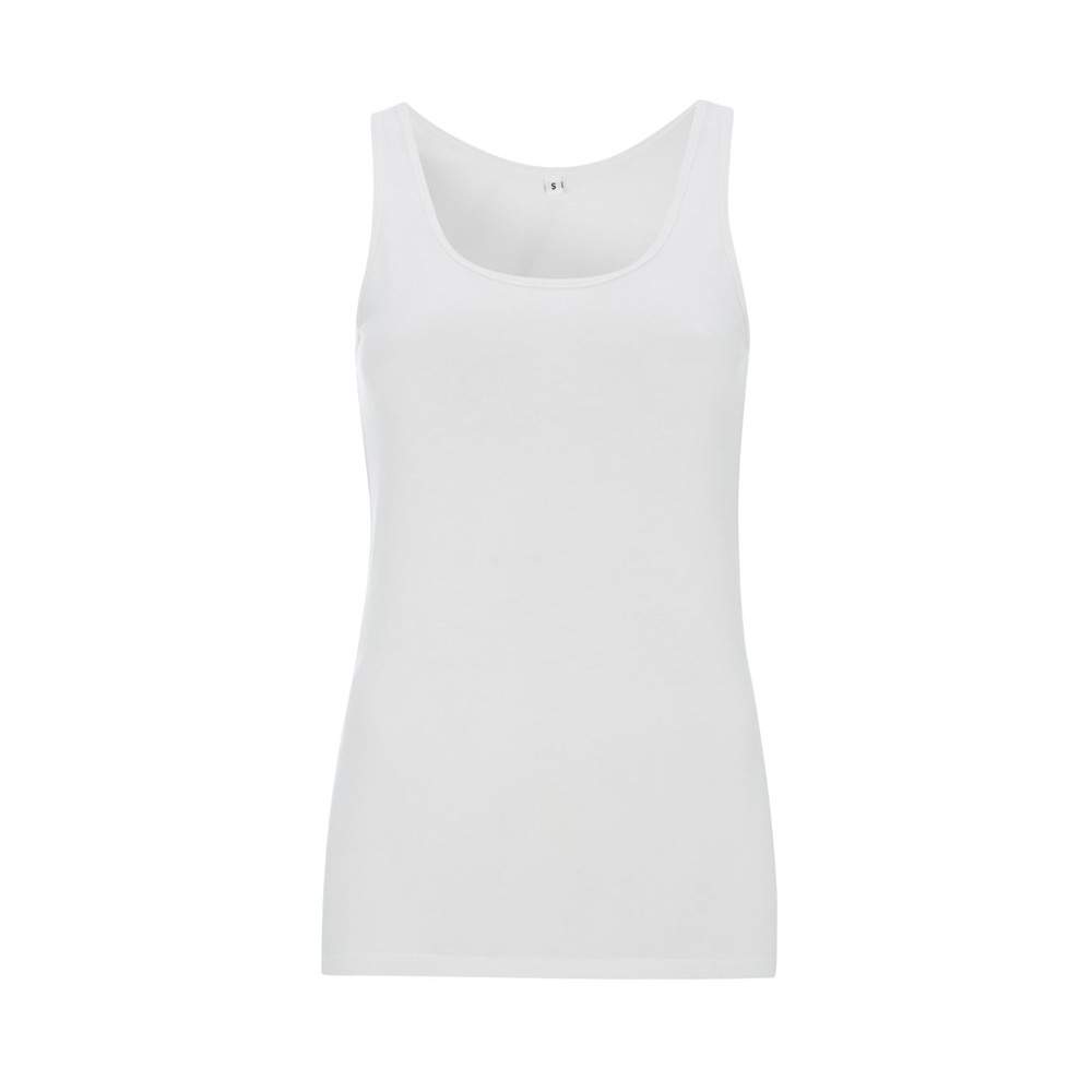 NT - Natural - Damski Tank Top Klasyczny Jersey N27