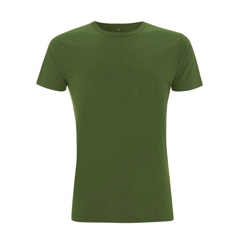 Zielona koszulka męska bambusowa GOTS Bamboo Jersey t-shirt N45