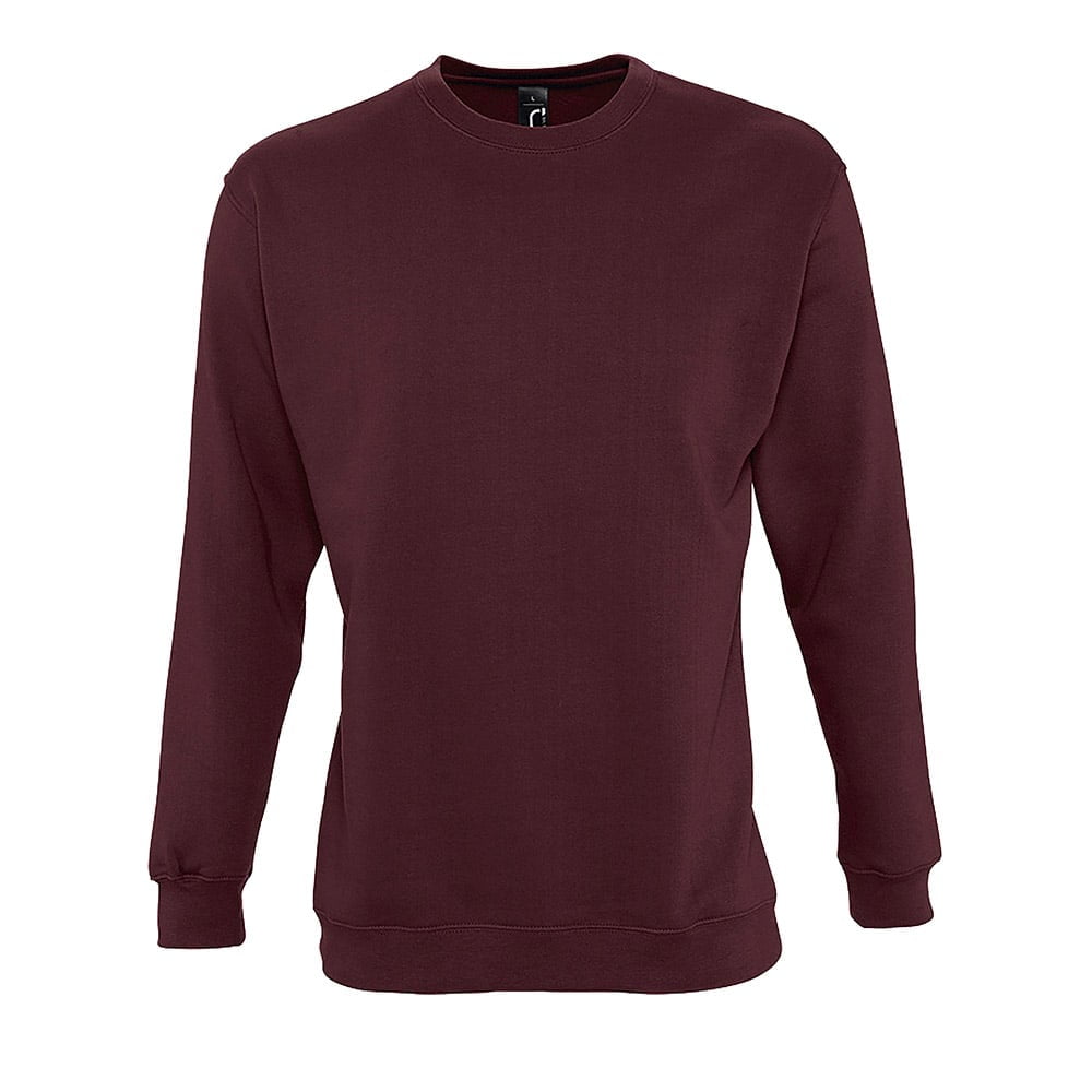 Burgundy - Bluza Crewneck New Supreme