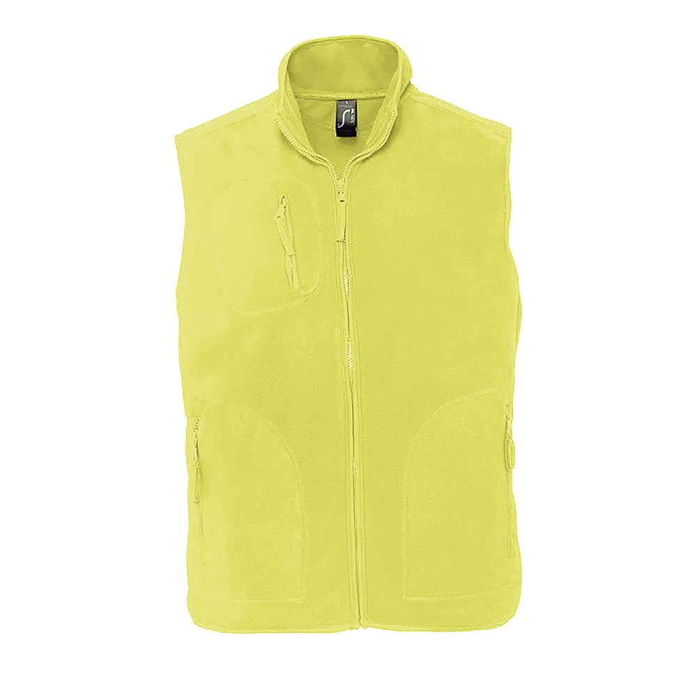 Neon Yellow - Kamizelka polarowa Norway
