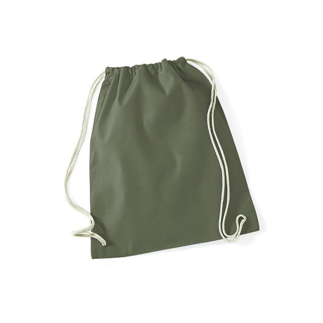 Olive Green - Worek festiwalowy Cotton Gym