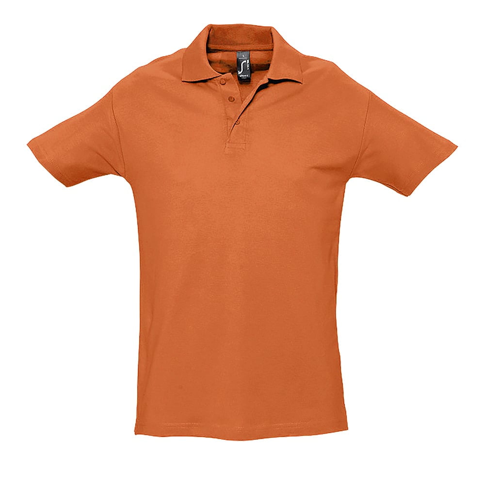 Orange - Męska koszulka polo Spring II