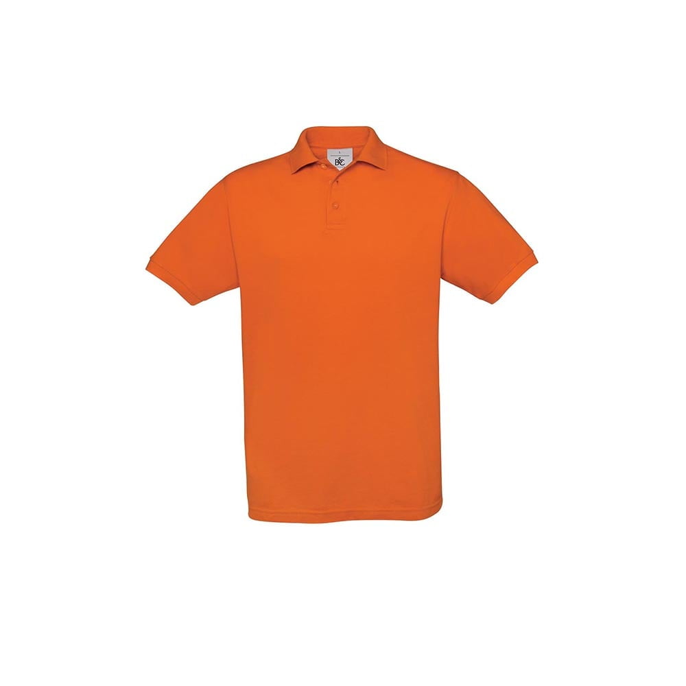 Orange - Męska koszulka polo Safran