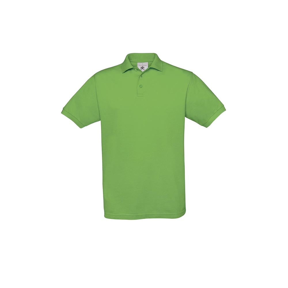 Green - Męska koszulka polo Safran