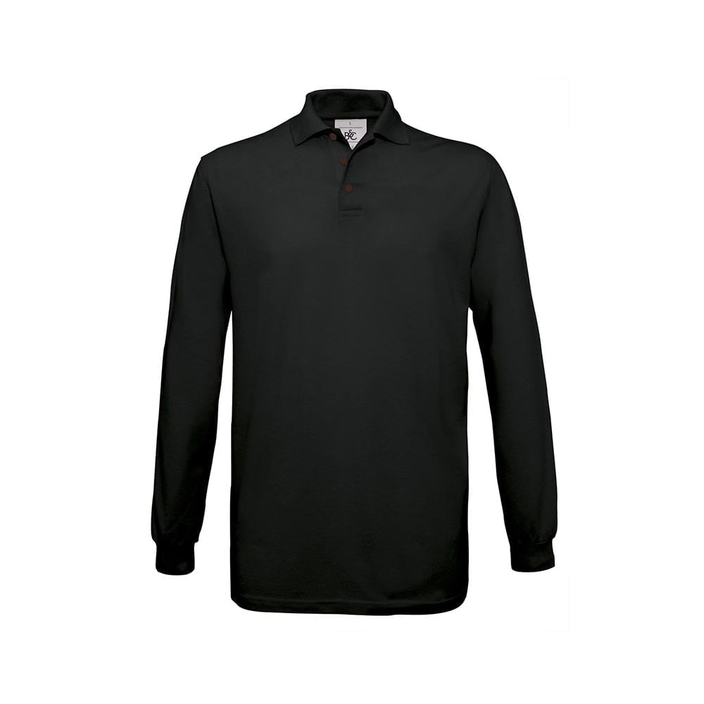 Black - Koszulka polo unisex Safran