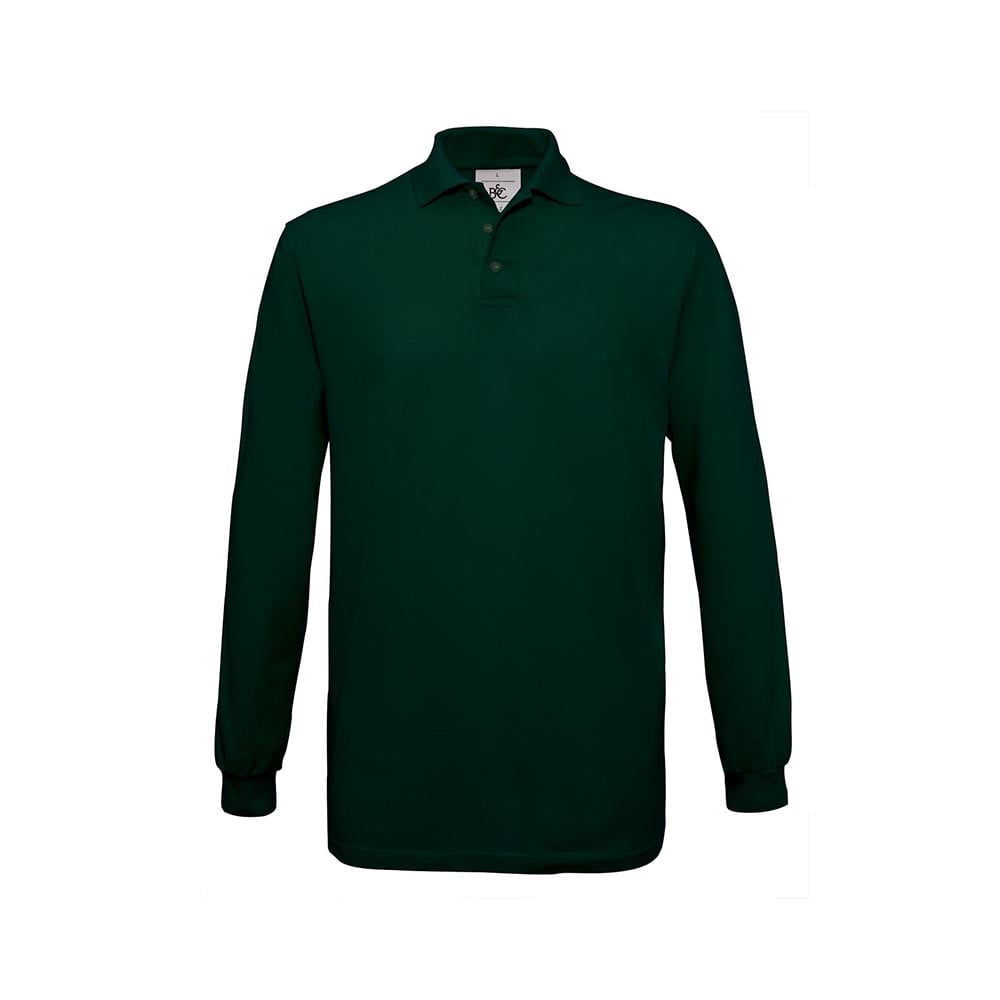 Bottle Green - Koszulka polo unisex Safran