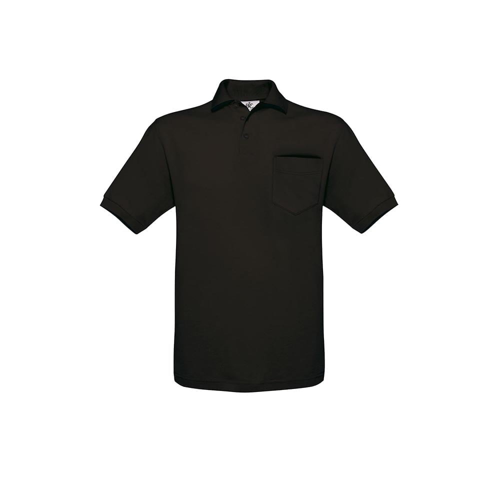 Black - Poloshirt Safran mit Tasche