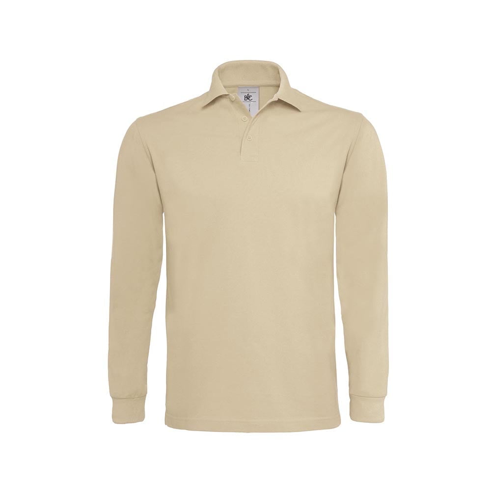 Sand - Koszulka polo Unisex Heavymill