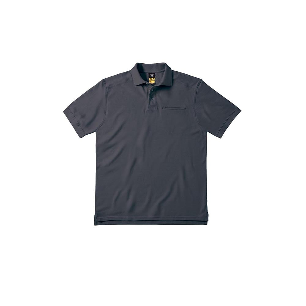 Dark Grey (Solid) - Koszulka polo Skill Pro