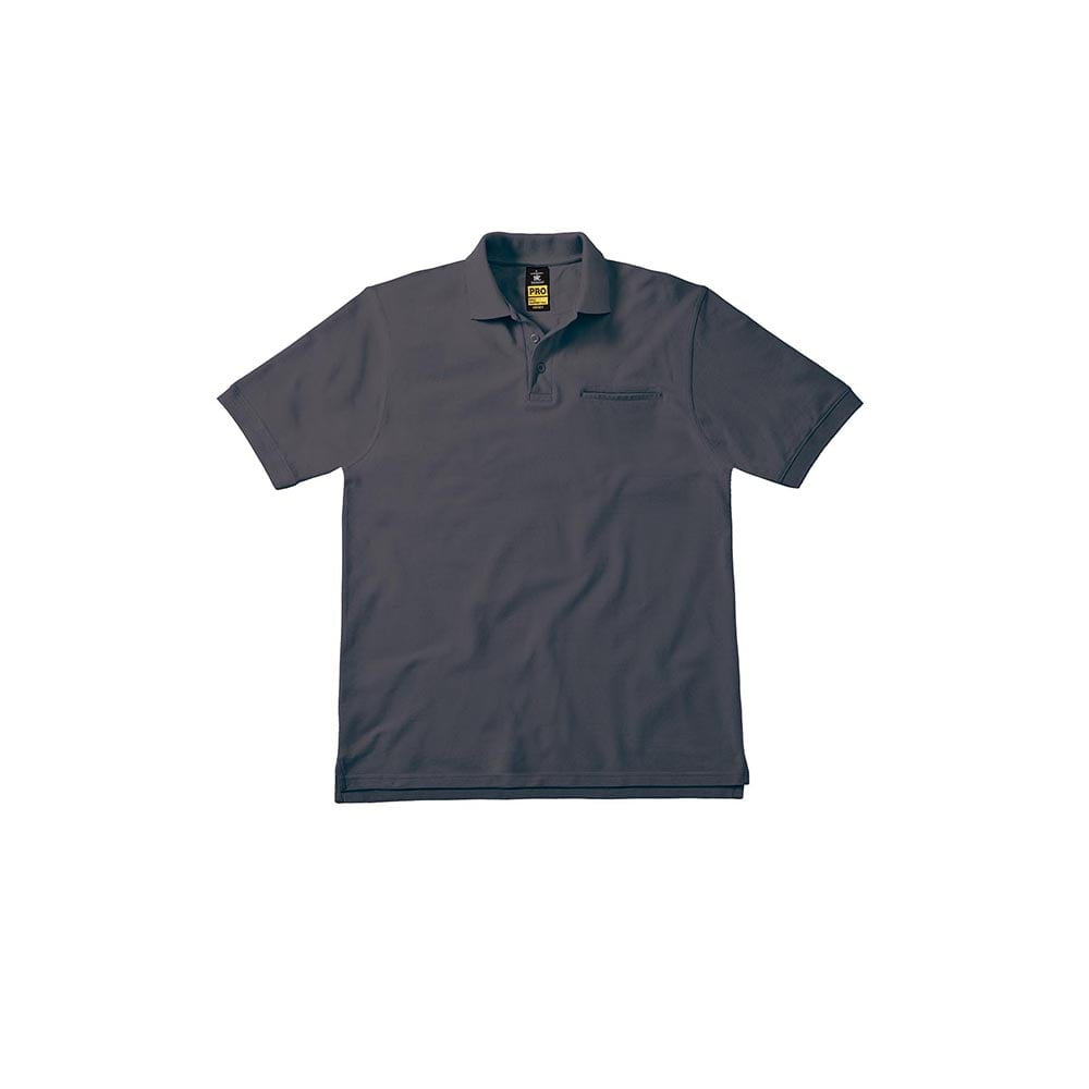 Dark Grey (Solid) - Koszulka polo Energy Pro