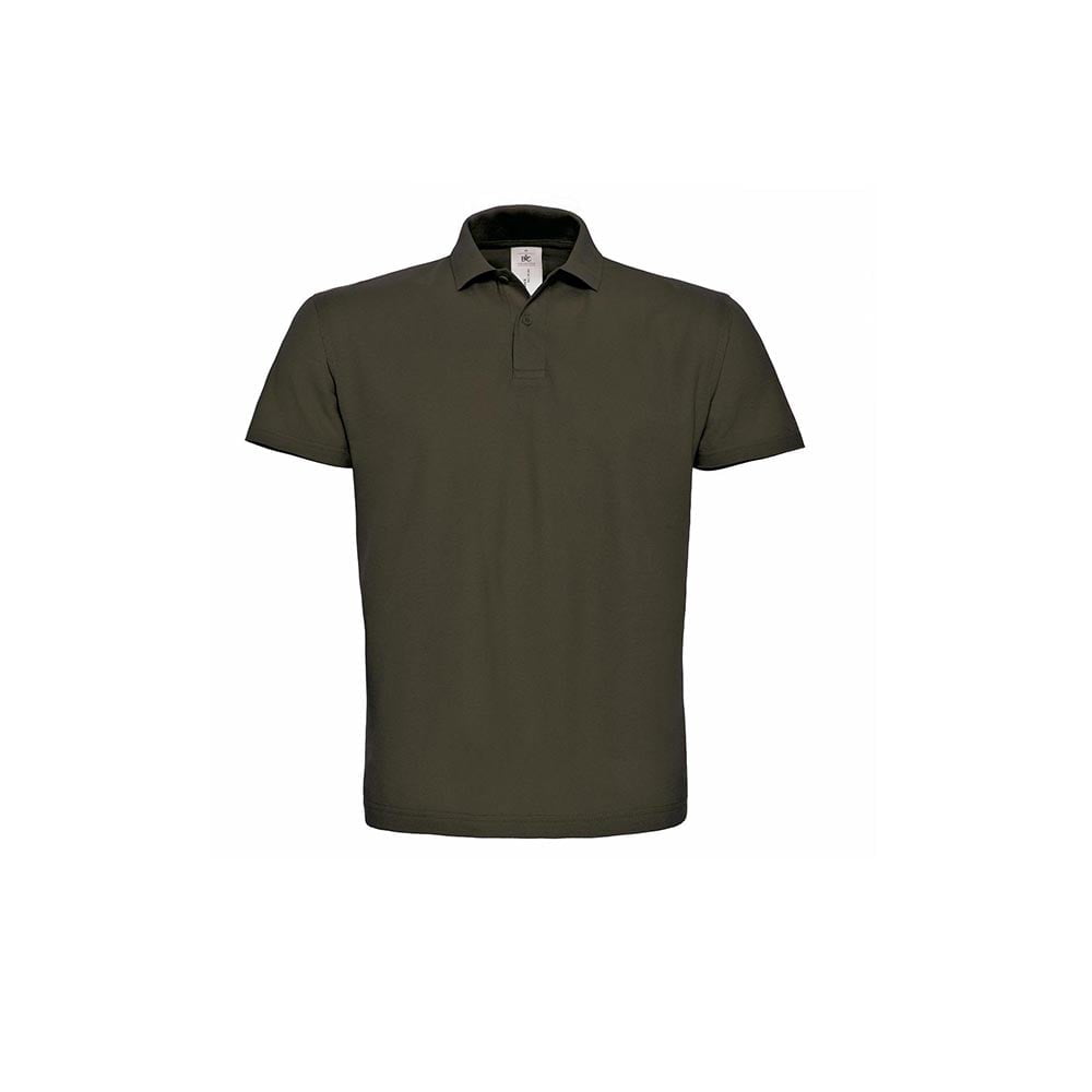 Brown - Męska koszulka polo ID.001