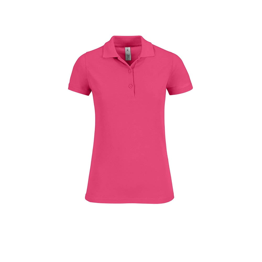 Fuchsia - Damska koszulka polo Safran Timeless