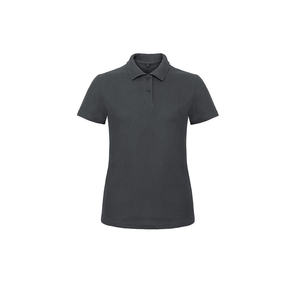 Anthracite - Damska koszulka polo ID.001