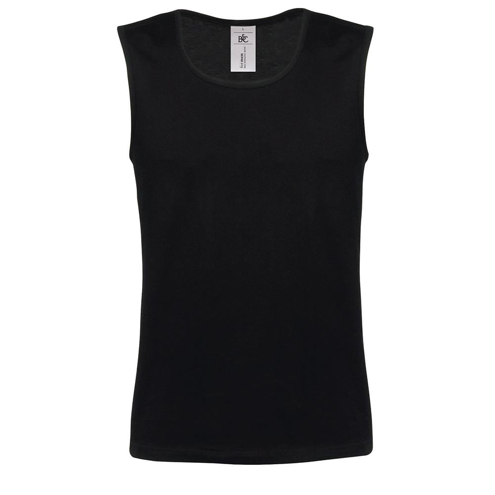 Black - T-Shirt Tank Top Athletic Move
