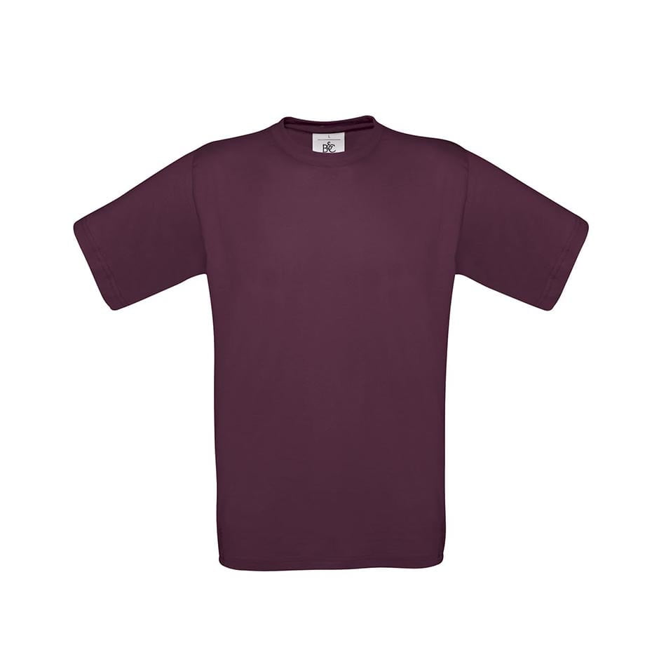 Burgundy - Męska koszulka Exact 150
