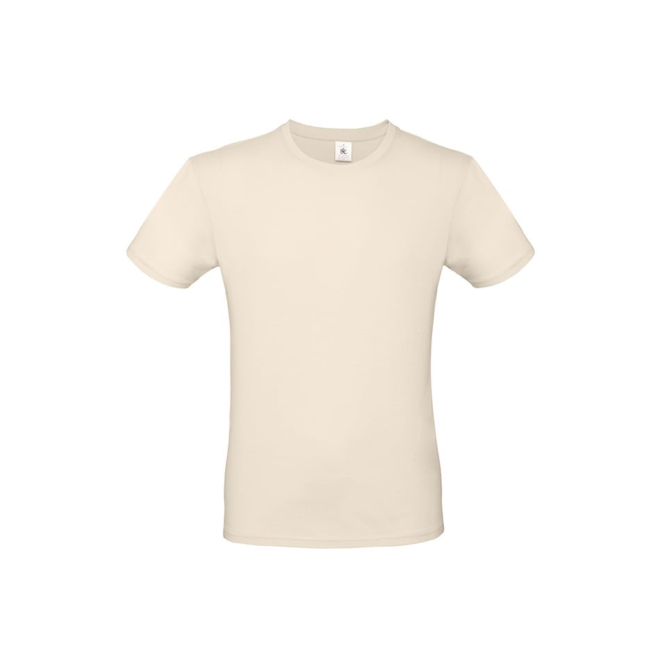 Męska beżowa koszulka B&C #E150