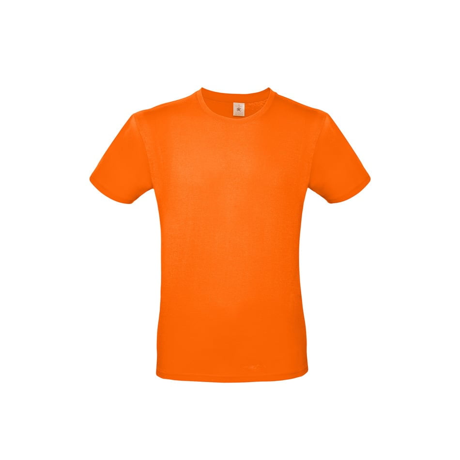 Męska pomarańczowa koszulka B&C #E150