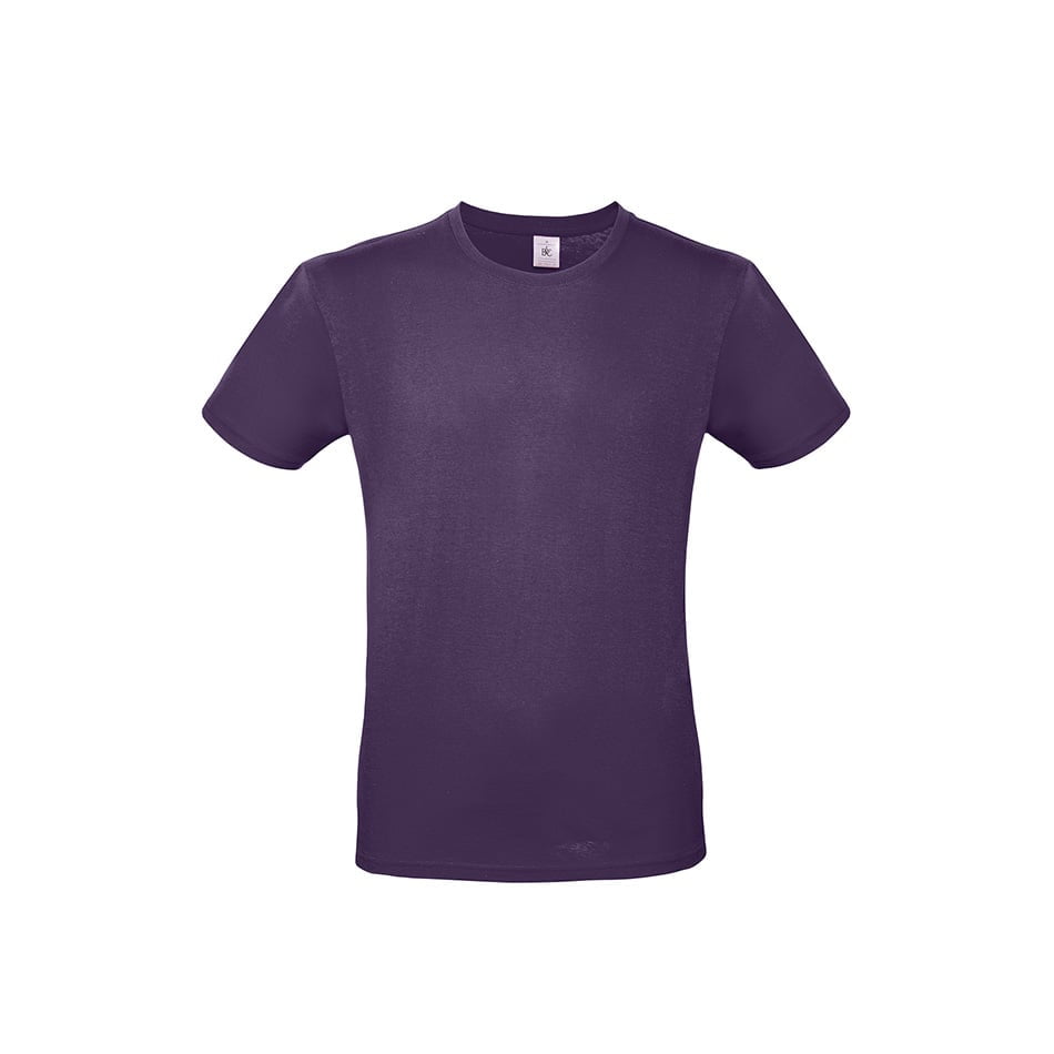 Męska fioletowa koszulka B&C #E150
