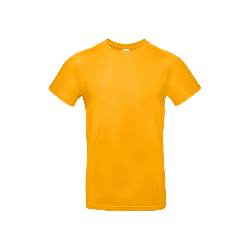 Żółta męska koszulka B&C TU03T #E190
