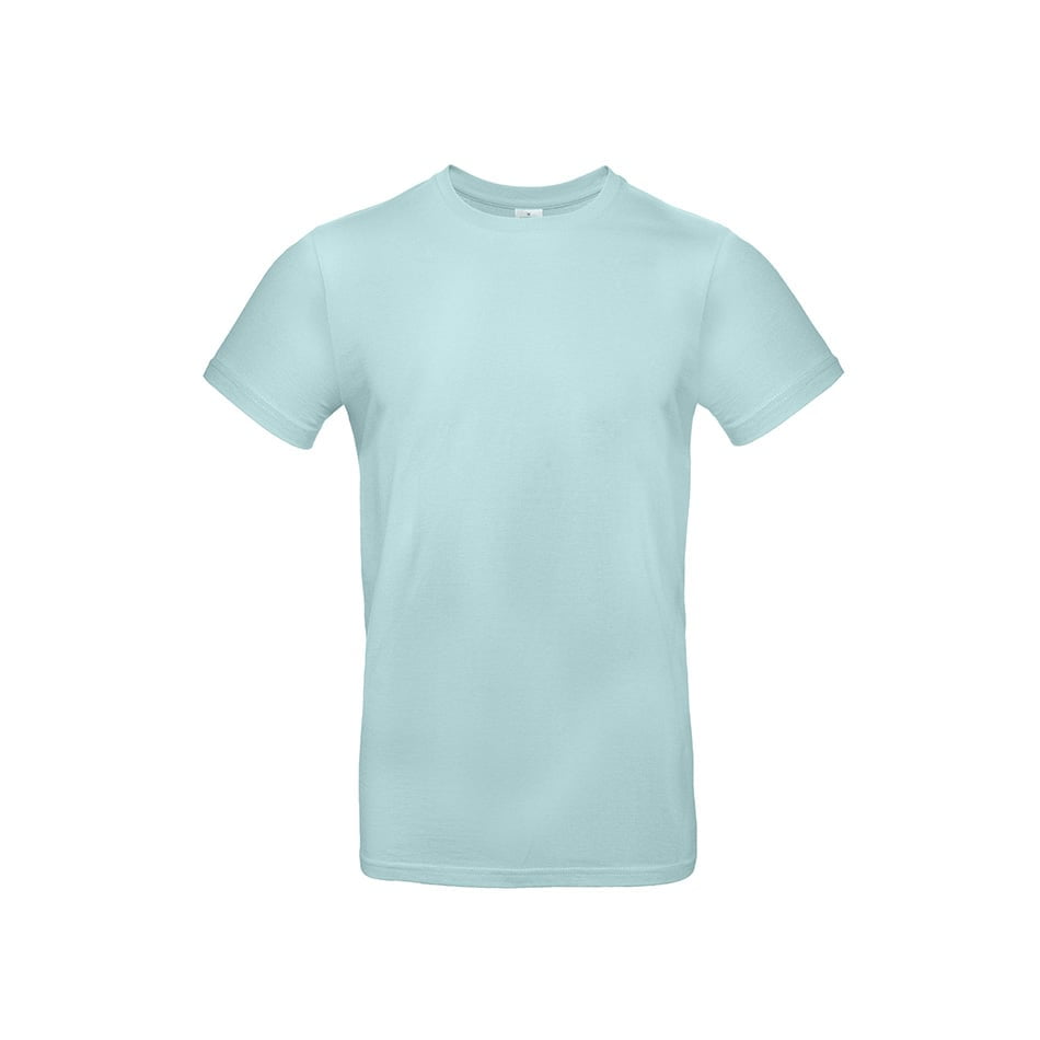 Błękitna męska koszulka B&C TU03T #E190