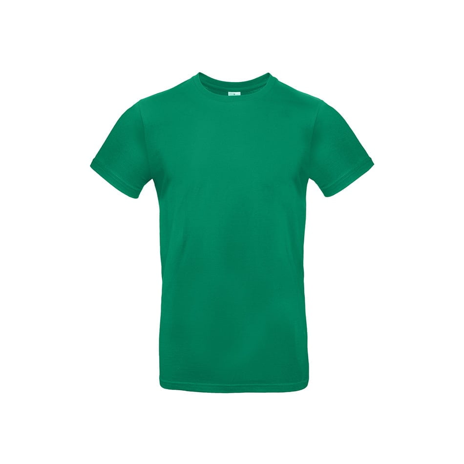 Zielona męska koszulka B&C TU03T #E190