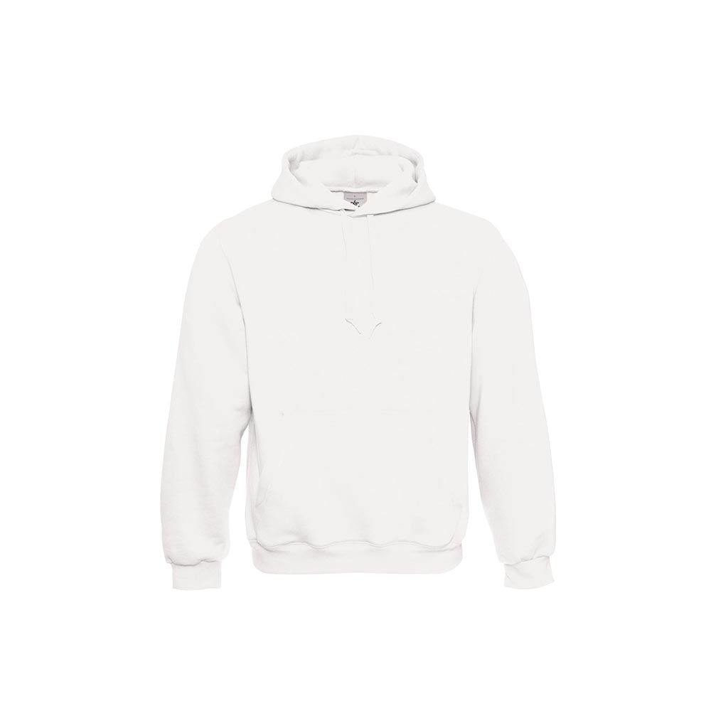 White - Klasyczna bluza Hooded