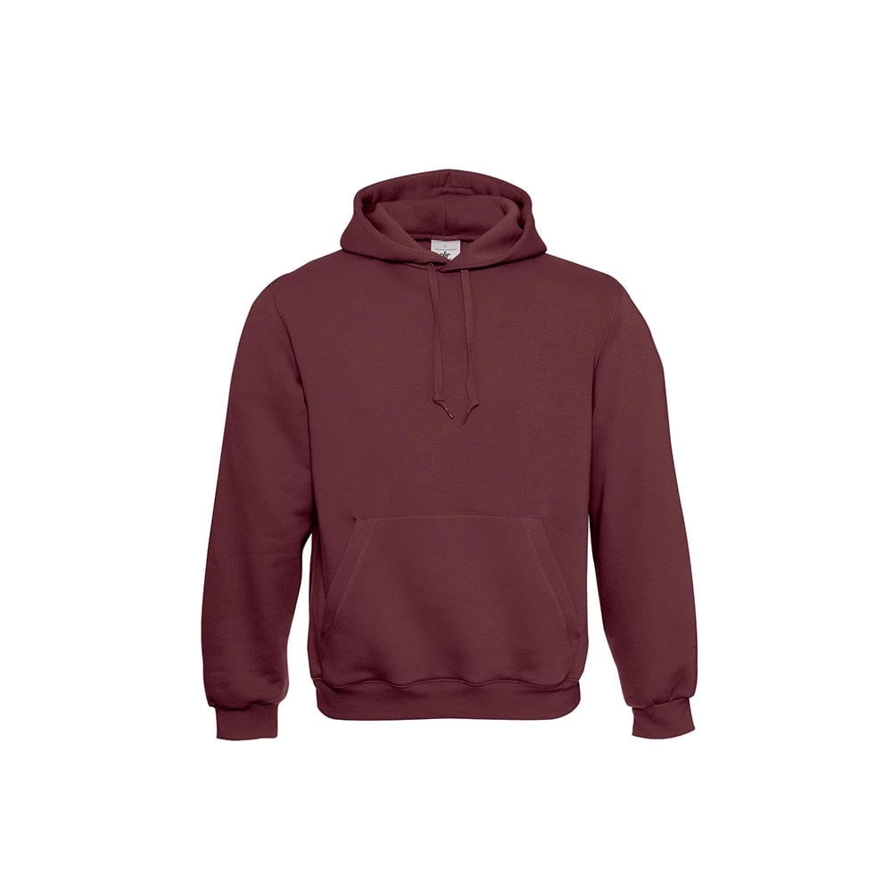 Burgundy - Klasyczna bluza Hooded