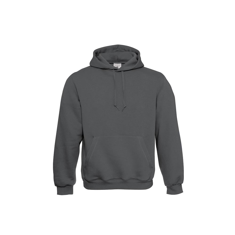 Steel Grey (Solid) - Klasyczna bluza Hooded