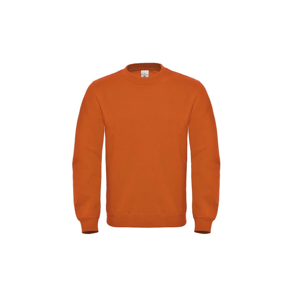 Orange - Bluza Crewneck ID.002 Cotton Rich