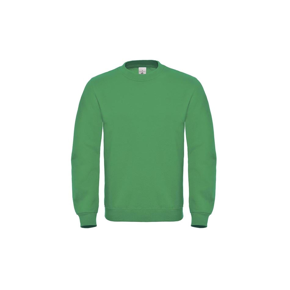 Kelly Green  - Sweatshirt Crewneck ID.002 Cotton Rich