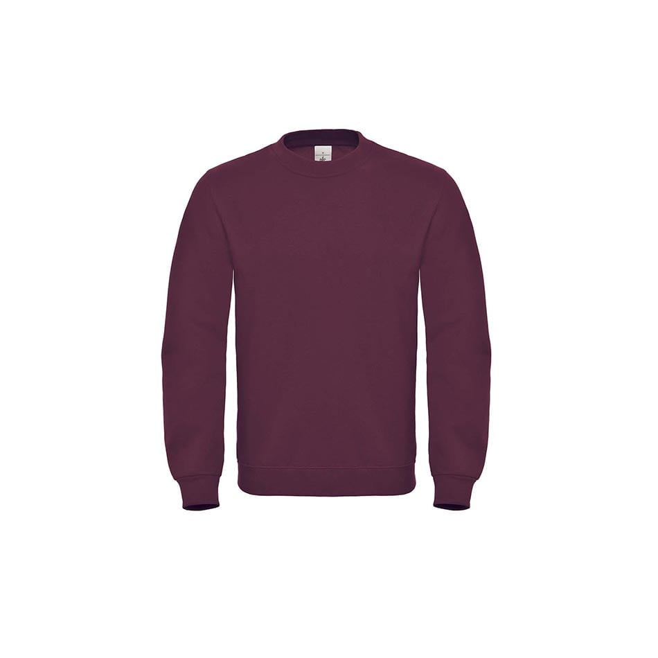 Wine - Sweatshirt Crewneck ID.002 Cotton Rich