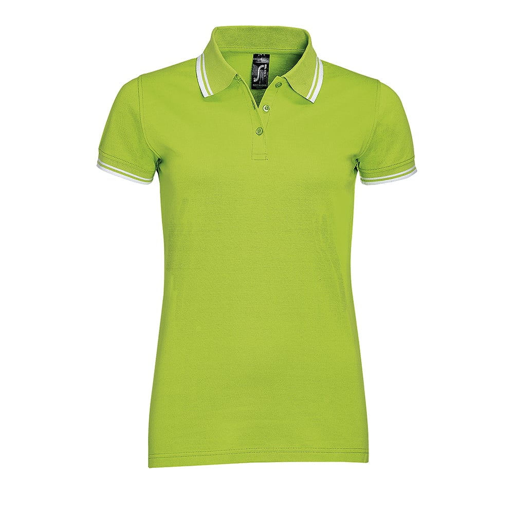 Lime - Damska koszulka polo Pasadena