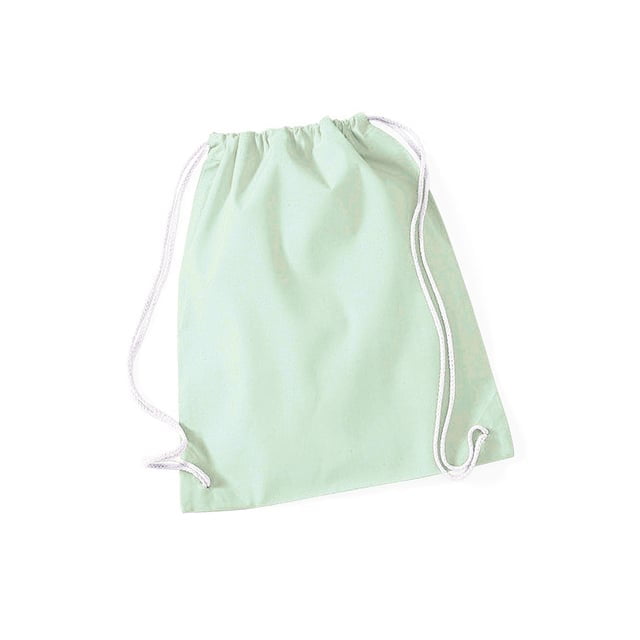 Pastel Mint - Worek festiwalowy Cotton Gym