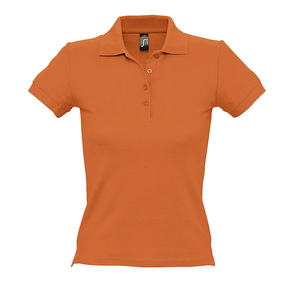 Orange - Damska koszulka polo People