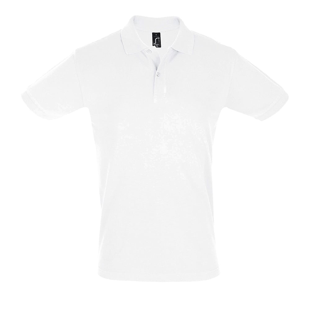 White - Męska koszulka polo Perfect
