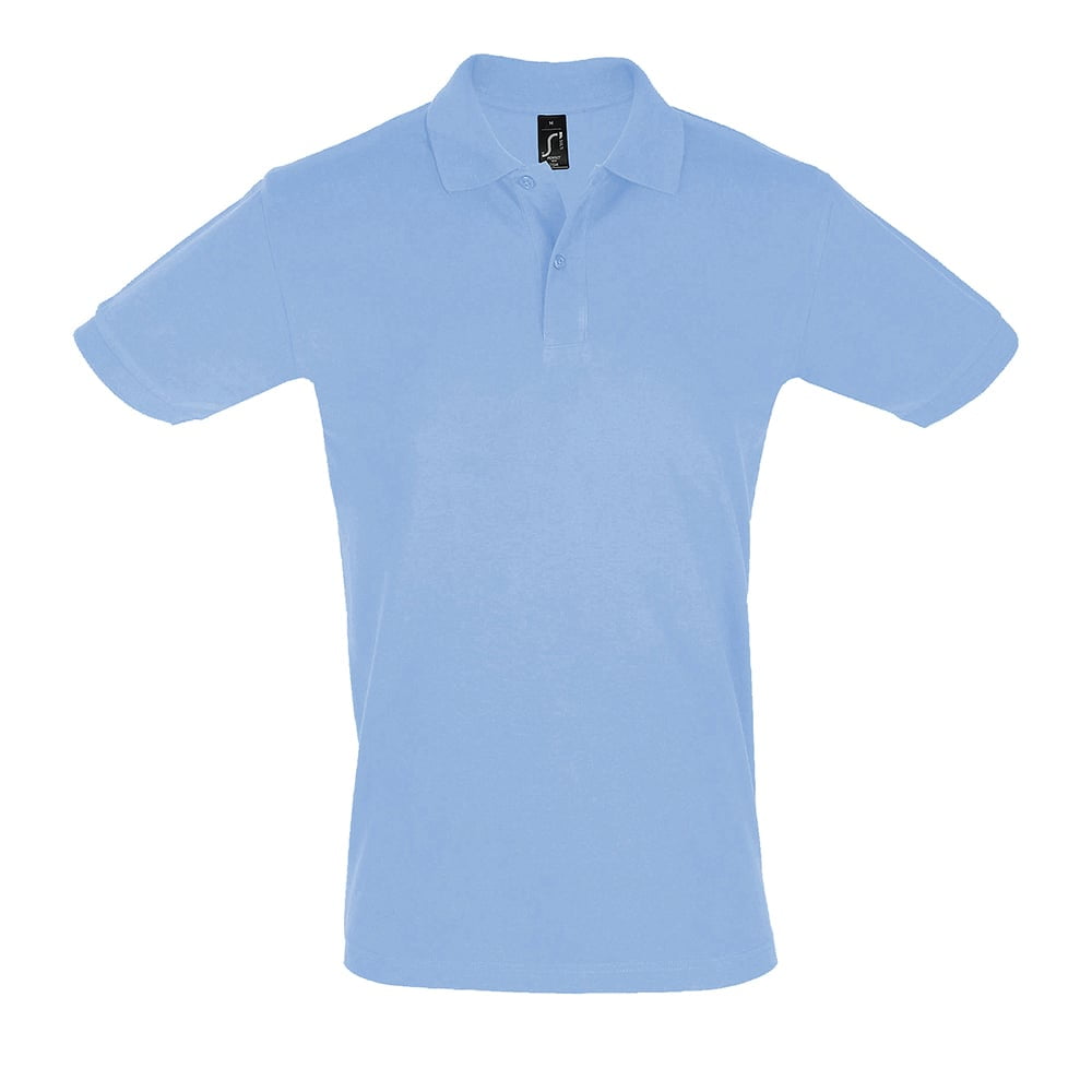 Sky Blue - Męska koszulka polo Perfect