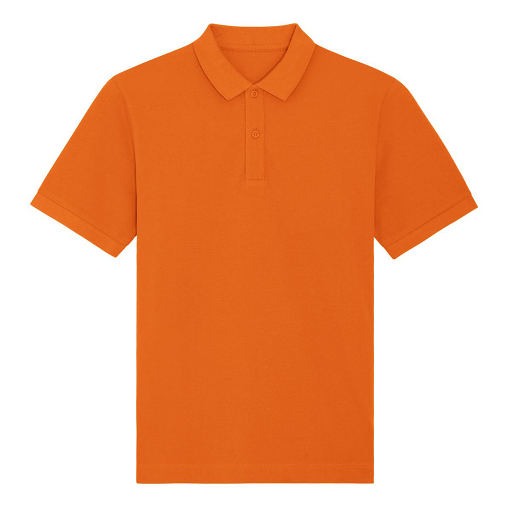 Bawełniana pomarańczowa koszulka polo unisex Stanley Stella Prepster