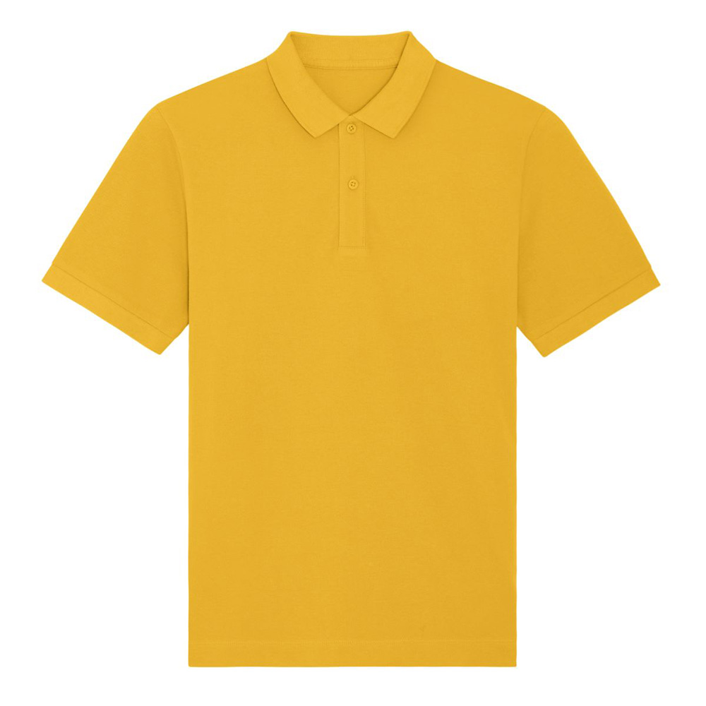 Bawełniana żółta koszulka polo unisex Stanley Stella Prepster