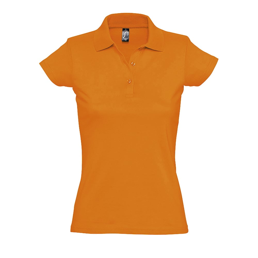 Orange - Damska koszulka polo Prescott