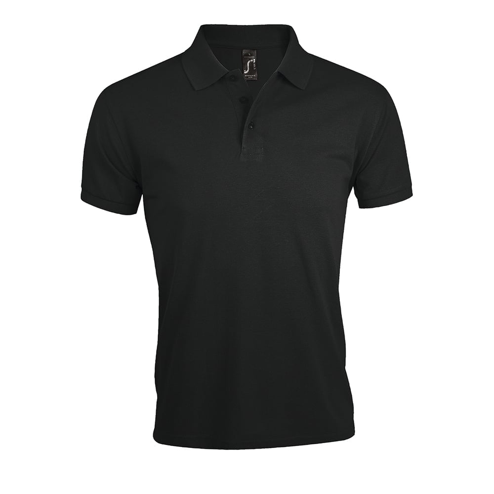 Black - Męska koszulka polo Prime